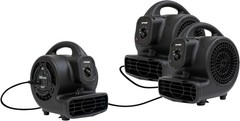 Efficient 138W Mini Mighty Air Mover, 600 CFM, Ideal for Restoration & Home Use