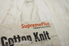 SupremePlus White Cotton Knit Rags in Bag 10 lbs Multipurpose Wiping Cloths New