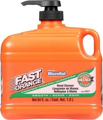 Fast Orange 23217 Smooth Lotion Hand Cleaner with Pump, 1/2 Gallon