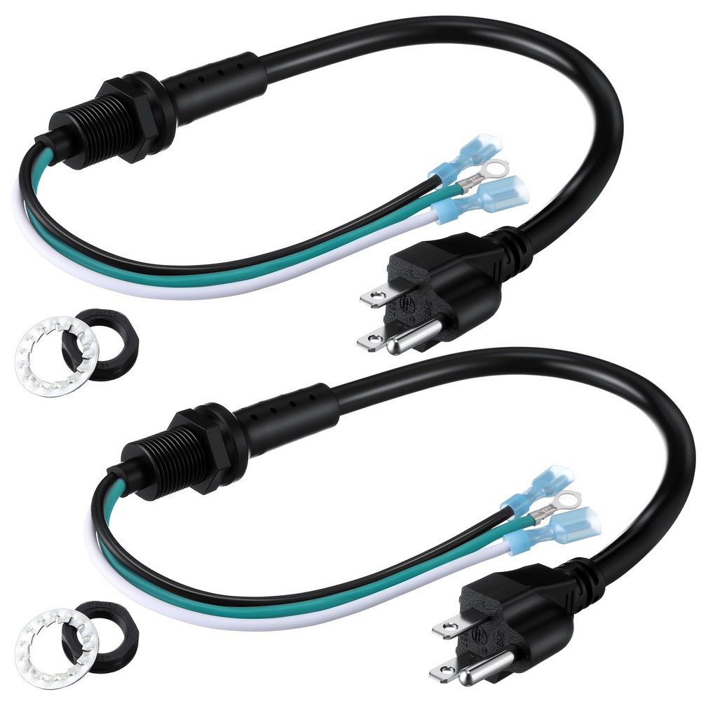 Dreyoo 2 Pack 100641 Power Cord Parts Compatible with ProTeam Backpack Black