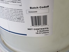 ZEP 166935 FS C.I.P. Low-Foaming In-Place Cleaner 5 gal Bucket