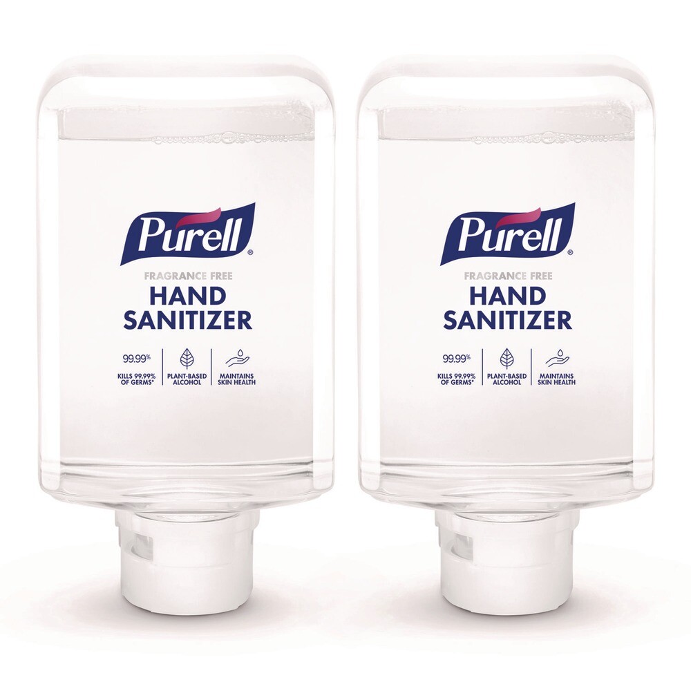 PURELL 835102CT 1200 mL Advanced Hand Sanitizer Foam – Fragrance Free (2/CT) New