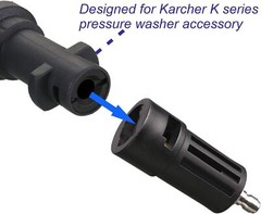 M MINGLE Compatible Pressure Washer Adapter, with Karcher Power…