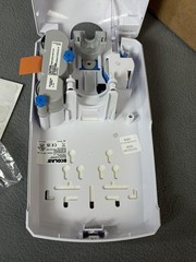 Ecolab Auto Soap Hand Sanitizer Dispenser White Wall Mount Touchless Sensor