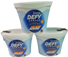 3 PACK Downy Defy Damage Total-Wash Conditioning Beads Unscented Sealed READ