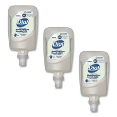 Dial Professional 16706 1.2L Gel Hand Sanitizer Refill – Fragrance-Free 3/CT New