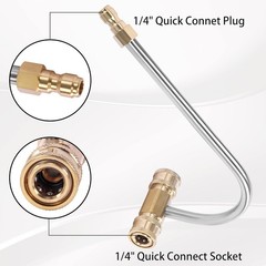Pressure Washer Gutter 4 inches (W) x 9 (L) x 5 (H), Red,White