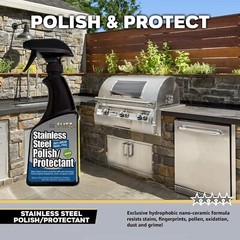 FLITZ Stainless Steel Polish & Protectant TWO PACK SS01306 (SEE VIDEO)