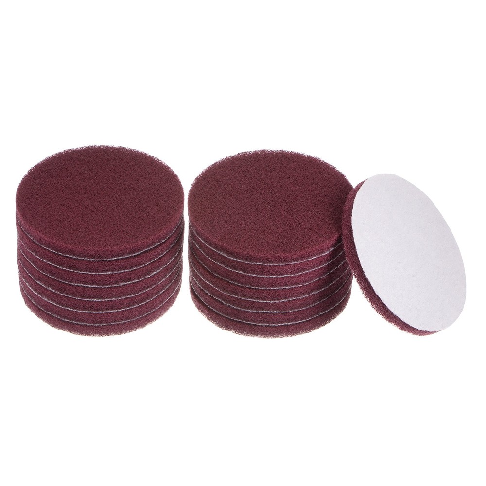 15pcs Drill Power Brush 5 inch Tile Scrubber Scouring Pads 800 Grit