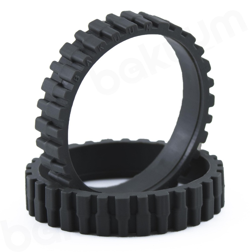 EPIEZA Grey Wheels Tires for Eufy Robovac 11 and 11C and ECOVACS N79, N79S. Repl