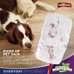 VanDuck 100% Cotton Pad Terry Cloth Mop Refills 15×8 inch 4 Count (Pack of 1)