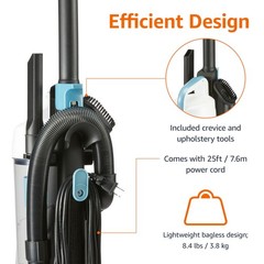 Retailer Basics Upright Bagless Vacuum Cleaner For Carpet And Hard Floors Crevic