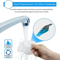 3X Vacuum Cleaner Filter For Black And Decker Dustbuster Handheld Vacuum
