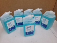 6 X Scott 91553 1 Liter Pro Foam Hair and Body Wash Refill Fresh Scent NEW