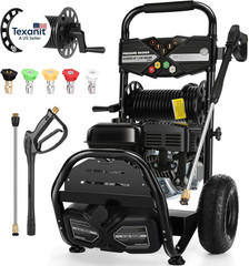 Professional 4200PSI 4GPM 212CC Gas Pressure Washer, 7.0HP Heavy-Duty 3600RPM Co