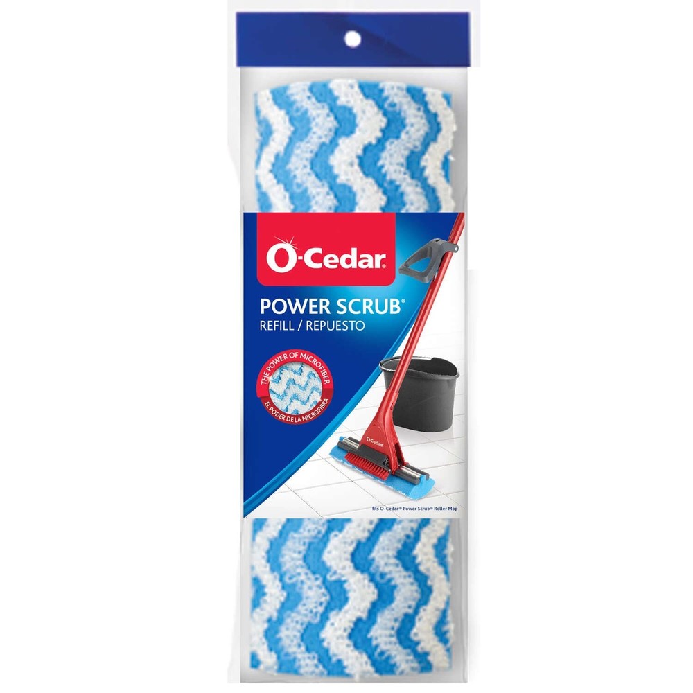 O Cedar O-Cedar Triple Action Power Scrub Roller Mop Refill