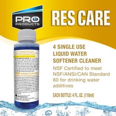 Pro Products Res Care Liquid Water Softener 4 Fl Oz (Pack of 4), Clear