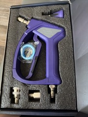 TUTULUCK® Pressure Washer Short Gun with 3/8″ Swivel, Power Small,purpple