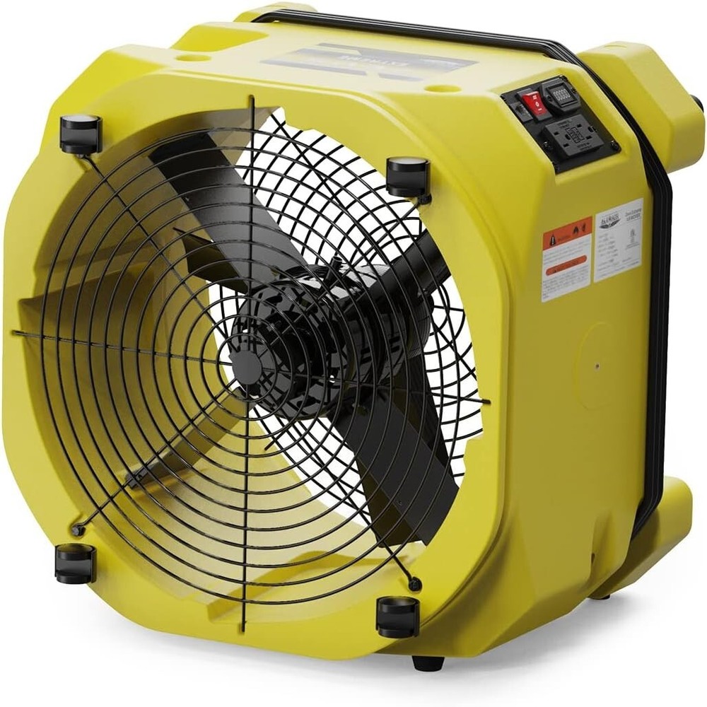 ALORAIR Air Mover 3000 CFM Axial Fan Floor Dryer Stackable Carpet Dryer Blower