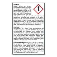Big D Industries 500 12/Carton 32 oz. Digester Liquid Deodorant New