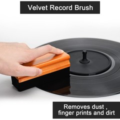 7 in 1 Vinyl Record Cleaning Kit Black Complete LP Cleaning Tool Set