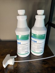 2 Theochem In-Cide Ready to Use Disinfectant Cleaner 32 oz Seal Sprayer Trigger