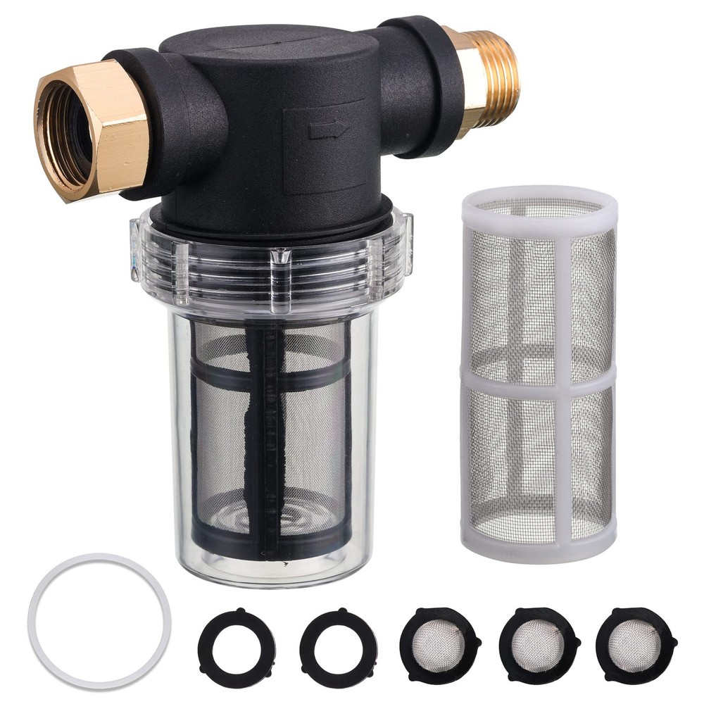 JOEJET Garden Hose Filter, Sediment Filter Attachment for Pressure Washer…
