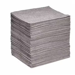 Spilltech Sorbent Pad, 35 gal, 15 in x 18 in, , Gray, Polypropylene GP-S