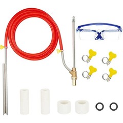 “Pressure Washer Sandblasting Kit, Wet Sandblaster Attachment, 5000 PSI, 1/4
