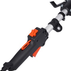 52cc Handheld 2.4HP Gas Power Sweeper Broom Snow Dirt Driveway Walkway Clean