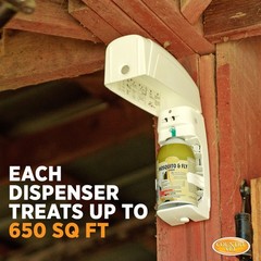 Country Vet Mosquito+Fly Metered Spray Refill (Case of 12) & Automatic Metered