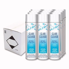 Claire 050 19 oz Aerosol Spray Gleme Glass Cleaner – Fresh Scent (12/CT) New