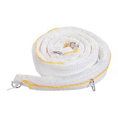 Pig Bom204 Sorbent Boom, 16 Gal, 3 In X 10 Ft, Oil, White, 8 Pk