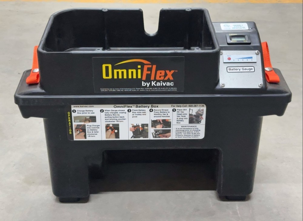 Kaivac OmniFlex Battery Box + Battery