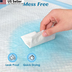50 Count 36″ x Super Absorbency Disposable 50 x 36″, Blue