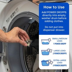 Dropps Sensitive Skin Laundry Detergent Pods Unscented 160 Ct – Hypoallergenic