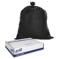 Genuine Joe GJO02148 Linear Low Density Can Liners 16 Gal Black
