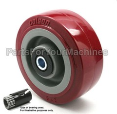 OEM COLSON, WHEEL, 5″x2″, 1/2″ AXLE, TOOL CABINETS, SCRUBBERS, SHELVES, CARTS