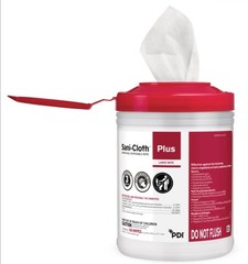 Sani-Cloth Plus Disinfecting Wipes – 160 Ct Canister – Case of 6 – MPN Q89072