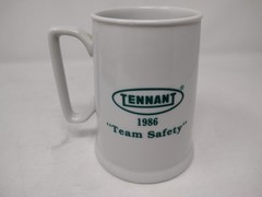 NEW Tennant 275 275SE Floor Scrubber 1986 Team safety Mug