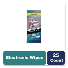 Windex 319248EA 25 Wipes 1-Ply 7″ x 10″ Electronics Cleaner – Neutral, White New