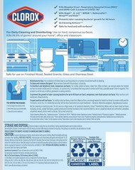 Clorox Wipes Disinfecting Bleach-Free Cleaning Wipes Crisp Lemon – 85 wipes