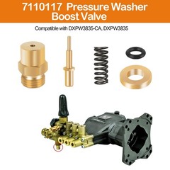 7110117 Pressure Washer Boost Valve Replacement Small, Golden