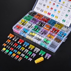 Nilight 372 PCS Car Fuses Assortment Kit Standard Mini LP Micro2 Blade Replaceme