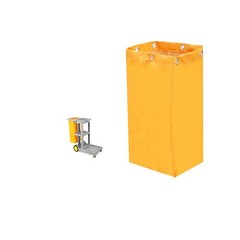 Replacement Janitorial Cart Bag-16 x 11 x 27inches, High Capacity Waterproof …
