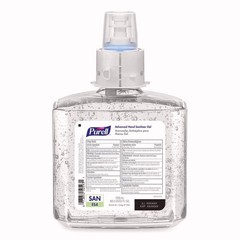 PURELL 506302 1200 ml Advanced Hand Sanitizer Gel Refill for ES4 (2/Carton) New