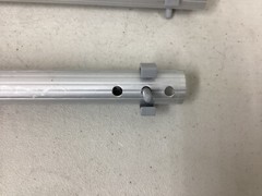 Perfect Clean 140 cm Mop Handle Aluminum Gray, 140cm HKN83140-GY Lot of 5