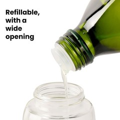 Mistifi Glass Oil Sprayer/Mister, 5.1 fl oz (150ml) Spray Ounces, White