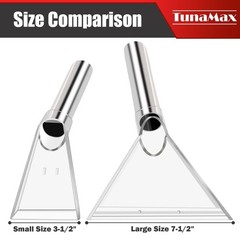 TunaMax Extractor Tool Hand Wand with Small, Two Adapters With Inside Threads