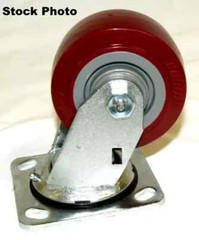 Genuine OEM Tennant 103001 4-Hole Swivel Caster For 2001, 5200 Floor Scrubber